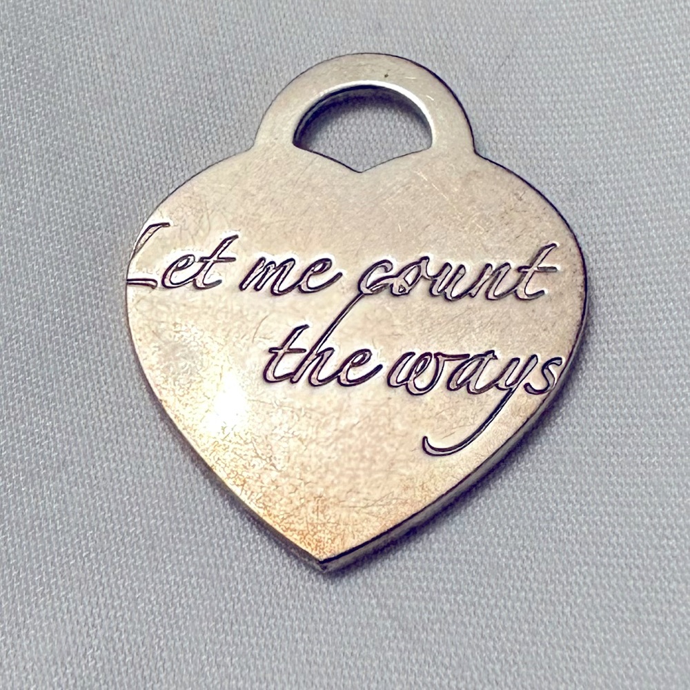 Tiffany small heart tag -Rare